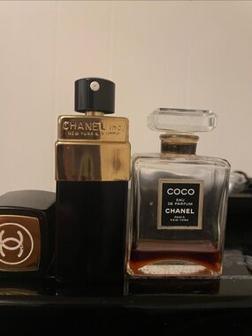 CHANEL Coco & Classic Spray Duo - collectible bottles with product left